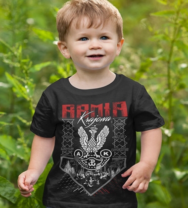 Koszulka dziecięca ARMIA KRAJOWA